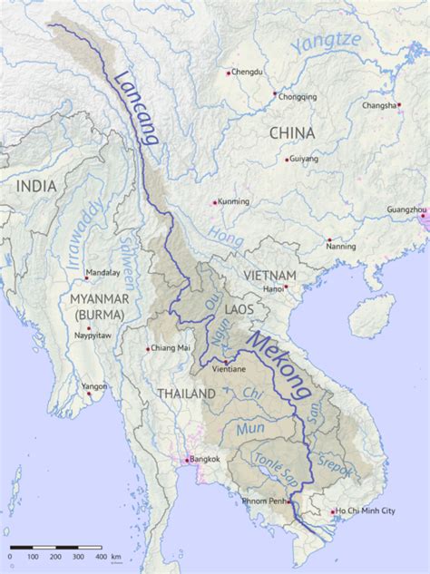 Pengaruh Pembangunan Terhadap Sungai Mekong